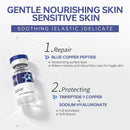 SISYPHE High Concentration Copper Tripeptide-1 Freeze-Dried Powder Set, Daily Care for Face and Scalp Skin Infinity Warehouse