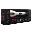 CHI Spin N Curl 1" Ceramic Rotating Curler In White, 1 Pound CHI