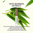 BEYELIAN Eyelash Glue, Lash Glue, Clear False Eyelash Glue with Bamboo Extract,Latex Free, Sensitive Eyes,Waterproof, Strong Hold,5g BEYELIAN
