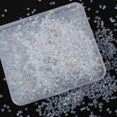4000Pcs Italian Keratin Glue Granule Pellets Transparent Keration Glue Granule Bead for Hot Fusion Nail/I Tip Hair Extensions LEEONS