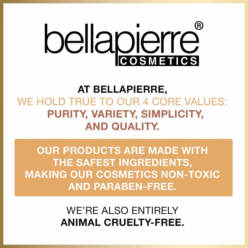 bellapierre Mineral Foundation SPF 15 - Loose Powder Foundation | Vegan & Cruelty Free Natural Makeup | Full Coverage Matte Finish | Hypoallergenic | Oil & Talc Free - 0.32 Oz - Cinnamon Infinity Warehouse