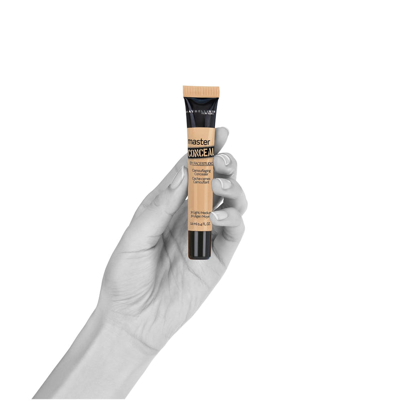 Maybelline New York Facestudio Master Conceal Makeup, Light/Medium, 0.4 fl. oz. Maybelline New York
