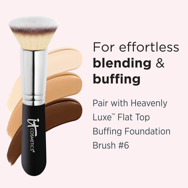 IT Cosmetics Your Skin But Better Foundation + Skincare, Deep Neutral 58 - Hydrating Coverage - Minimizes Pores & Imperfections, Natural Radiant Finish - With Hyaluronic Acid - 1.0 fl oz It Cosmetics