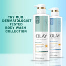 Olay Skin Solutions Hydrating Body Wash for Women with Salicylic Acid, 17.9 fl oz (Pack of 4) Infinity Warehouse