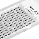 120Pcs Thickness 0.07mm C Curl,Premade 10D Fans Volume Eye Lashes Extensions Nature Long Professional Individual False Eyelashes Cluster Makeup Tools 8-18mm to Choose (16MM) Hannahool