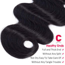 Hermosa Hair Body Wave Brazilian Hair Weave 3 Bundles Grade 9A Unprocessed Virgin human Hair Bundles 18 20 22inch Black Color Hermosa