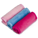 Makeup Remover Cloth Clean Towel, Reusable Facial Cleansing Towel - Chemical Free, Remove Makeup Instantly with Just Water - Money-back Satisfaction Guaranty (1 Rosy) PleasingCare