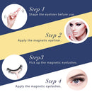 Arishine Magnetic Eyelashes with Eyeliner - Magnetic Eyeliner and Magnetic Eyelash Kit - Eyelashes With Natural Look - Comes With Applicator - No Glue Needed Arishine Store