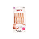 KISS Salon Acrylic Natural Nails KSAN (1 PACK, KSAN05) KISS
