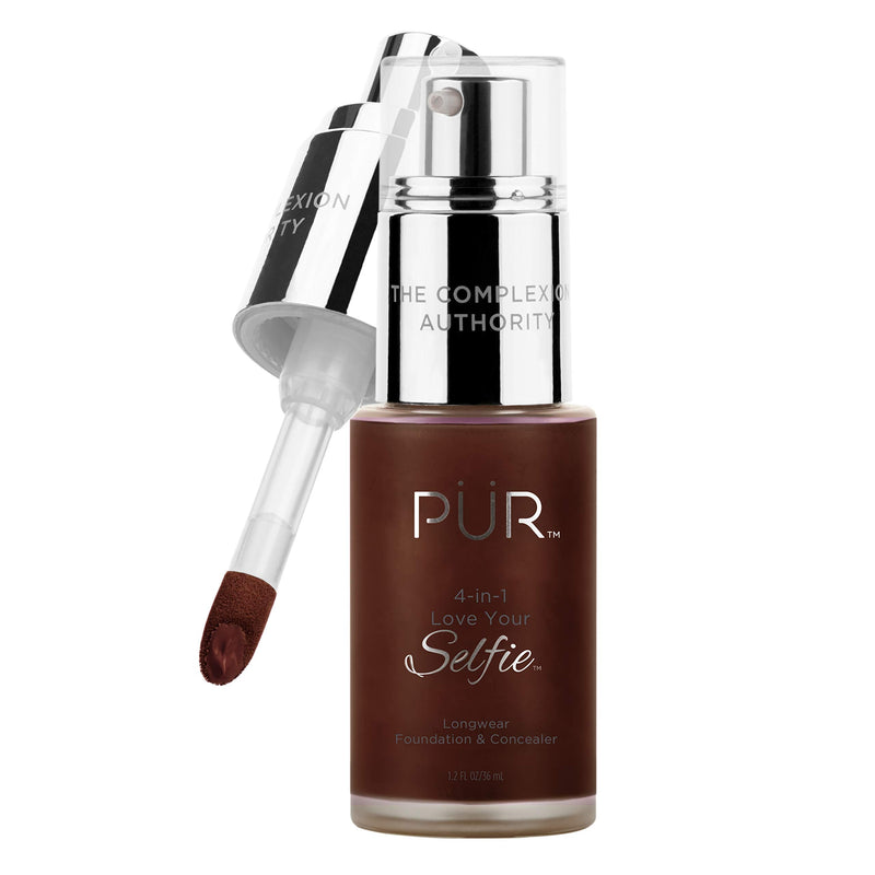 PÜR 4-in-1 Love Your Selfie Longwear Foundation & Concealer, Dpp6, 1.2 Fl Oz PÜR MINERALS