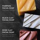 Osmia Black Clay Cleansing Facial Soap - Hydrating Australian Clay, Exfoliating Dead Sea Mud & Coconut Milk Bar for Face with Organic Almond & Avocado Oils - For Problem & Combination Skin (2.25 oz.) Osmia Organics