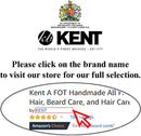 Kent 12T All Coarse Hair Detangling Comb Wide Teeth Pocket Comb for Thick Curly Wavy Hair. Hair Detangler Comb for Grooming Styling Hair, Beard and Mustache. Saw-Cut Hand Polished. Handmade in England KENT Store