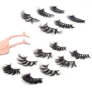 25mm Lashes Mink 7 Pairs Faux Mink Eyelashes Dramatic Long False eyelashes HICOCU Store