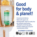 Dr. Bronner’s - Pure-Castile Liquid Soap (Almond, 1 Gallon) - Made with Organic Oils, 18-in-1 Uses: Face, Body, Hair, Laundry, Pets and Dishes, Concentrated, Vegan, Non-GMO Dr. Bronner's