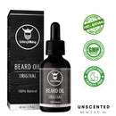 Unscented Beard Oil (Large 2 oz.) - 100% Natural Beard Conditioner with Organic Tea Tree, Argan and Jojoba Oil - Softens, Smooths, and Strengthens Beard Growth by Striking Viking Striking Viking Store