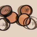 Glo Skin Beauty Bronzer Pressed Powder (Sunkiss) - Mineral Based Makeup Adds Warmth and Natural Contour for a Sun-Kissed Glow Infinity Warehouse