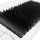 BEYELIAN Ellipse Flat Silk Individual Eyelash Extensions Semipermanent Professional Salon Use False Lashes D Curl 0.15mm 12mm BEYELIAN Store