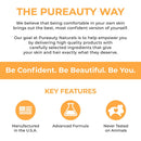 Biotin Hair Growth Serum Advanced Topical Formula To Help Grow Healthy, Strong Hair Suitable for Men and Women of All Hair Types Hair Loss Support By Pureauty Naturals (Biotin Orange) Meraz Pureauty Naturals