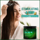 Botanic Hearth Tea Tree Hair Mask (16 oz each) and Tea Tree & Mint Body Wash (16 oz each) Bundle Botanic Hearth