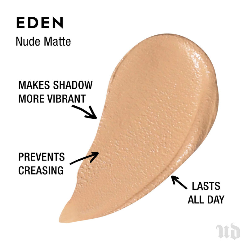 Urban Decay Eyeshadow Primer Potion, Eden - Award-Winning Nude Matte Eye Primer for Crease-Free Eyeshadow & Makeup Looks - Lasts All Dayß - 0.33 fl oz URBAN DECAY