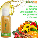 Bio Pure Skincare Oil, Vitamin E Oil for Scars, Body Oil For Stretch Marks, Acne Scar Remover, Stretch Mark Cream for Pregnancy - Scar Cream For Surgical Scars With Sweet Almond Oil and Omega 3 (4oz) Honeyskin