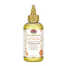 African Pride Moisture Miracle 5 Essential Oils (3 Pack) - Contains Castor, Grapeseed, Argan, Coconut & Olive Oil, Seals in Moisture & Adds Shine to Hair, Vitamin E, 4 oz African Pride