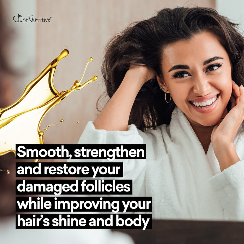 Hair Loss Shampoo | Hair Regrowth Shampoo For Thinning Hair | Hair Growth Product For Men and Women | Just Nutritive | 16 Oz Infinity Warehouse