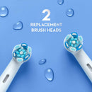 Oral-B iO Ultimate Clean Replacement Brush Heads, White, 2 Count Oral-B