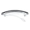 Camila Paris AD820 French Hair Barrette Clip for Girls, Black, Rubberized Metal Clasp, Strong Hold Grip Hair Clips for Women, No Slip and Durable Styling Girls Hair Accessories, Made in France Camila