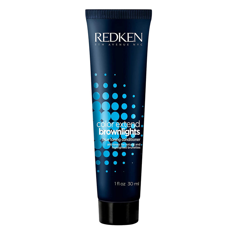 Redken Color Extend Brownlights Blue Conditioner | Hair Toner For Natural & Color-Treated Brunettes | Tones Hair & Removes Brass| Sulfate Free Shampoo martinandmark.com