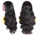 Body Wave Headband Wigs Scarf Human Hair Wig None Lace Front Wig 100% Brazilian Virgin Human Hair Wig For Black Women Glueless Machine Made Wave Headband Wigs Natural Color 150% Density (14 Inch). Borchan