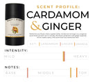 Each & Every Natural Aluminum-Free Deodorant for Sensitive Skin with Essential Oils, Plant-Based Packaging, 2.5 Oz. (Cardamom & Ginger, 2.5 Ounce (Pack of 1)) Each & Every