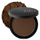 Glo Skin Beauty Pressed Base Powder Foundation Makeup (Natural Medium) - Flawless Coverage for a Radiant Natural, Second-Skin Finish Infinity Warehouse
