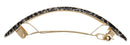 France Luxe Oval Volume Barrette - Opera Silver France Luxe