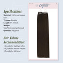 Ugeat Micro Loop Hair Extensions Human Hair Brown Hair Extensions