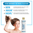 Clinical Effects: Hair Therapy Shampoo – Hair Growth Shampoo – 8 Fl Oz – 3 Bottles – All Natural, DHT Blocking Ingredients with Biotin, AnaGain and Baicapil - Hair Care and Hair Loss Solution Clinical Effects