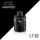 Azzaro The Most Wanted Eau de Parfum Intense | Cologne for Men Metallic/Black 1.7 fl oz Azzaro