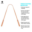 Kosha Ayurveda Copper Tongue Scraper Cleaner | Perfect Surgical Tongue Scraper | Best Remedy for Bad Breath | Maintains Oral Hygiene | Thick Safe Blunt Edges | Flexible Handle and Comfortable Grip Kosha Ayurveda