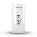 Native Deodorant - Natural Deodorant for Men and Women - Vegan, Gluten Free, Cruelty Free - Contains Probiotics - Aluminum Free & Paraben Free, Naturally Derived Ingredients - Charcoal Native Store