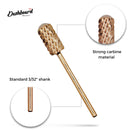 DASHBOARD BEAUTY Nail Drill Bit - Large Barrel Smooth Top with 2 Way Rotate use for Right & Left - 3/32" Shank Compatible with Any Efile Nail Drill - Ensure Safe Experience for Customers (XX Coarse) DASHBOARD BEAUTY