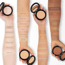Glo Skin Beauty Pressed Base Powder Foundation Makeup (Natural Medium) - Flawless Coverage for a Radiant Natural, Second-Skin Finish Infinity Warehouse