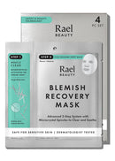 Rael Hydrogel Masks, Deep Hydration Skincare (Collagen PDRN, 4 Ct) | Peptides & Hyaluronic Acid, Moisturizing, Advanced PM Routine for Glowing Skin, Daily Korean Skin Care Infinity Warehouse