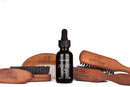 ZilberHaar Beard Oil + Pocket Beard Brush with Stiff Bristles Bundle ZilberHaar