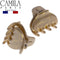 Camila Paris CP2915 French Hair Clip for Women, Small 1 inch Set of 2 Girls Hair Claw Clips Jaw Gray Gold Fashion Durable Styling Hair Accessories for Women, Strong Hold No Slip Grip, Made in France Camila