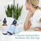 Eva Naturals Hydrate and Brighten Skincare Bundle - Includes Hyaluronic Acid Serum and 20% Vitamin C Serum - Restores Lost Moisture, Plumps Skin while Toning and Smoothing the Complexion Eva Naturals