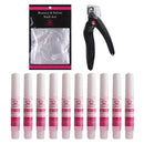 Makartt 500pcs Long Ballerina Nails with 10pcs Nail Glues and Acrylic Nail Clippers,Full Cover Acrylic Nails, Nail Glue and Nails Tips Cutter Makartt