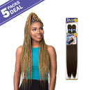 Sensationnel Braids XPRESSION 2X Ruwa Pre-Stretched Braid 30" (5-PACK, 1) Hair Zone