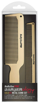 BaBylissPRO Barberology MetalFX Comb Set martinandmark.com