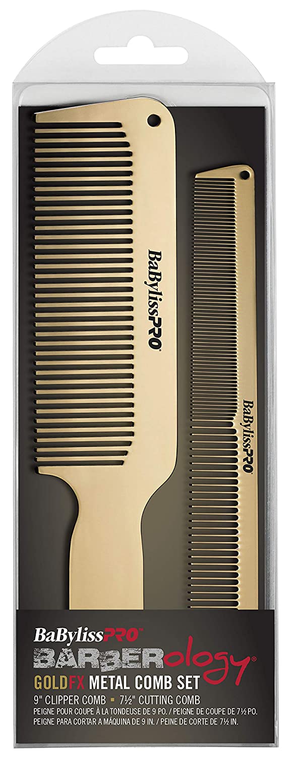 BaBylissPRO Barberology MetalFX Comb Set martinandmark.com