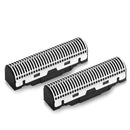 GAMMA+ Replacement Black Set of 2 Forged Cutter Blades fits Gamma+ Absolute Zero and Prodigy Shavers GAMMA+
